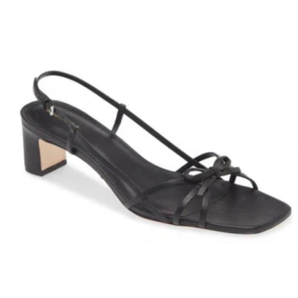REFORMATION Shoes - New Sold Out Style! Reformation Black Sally Slingback Sandals 9